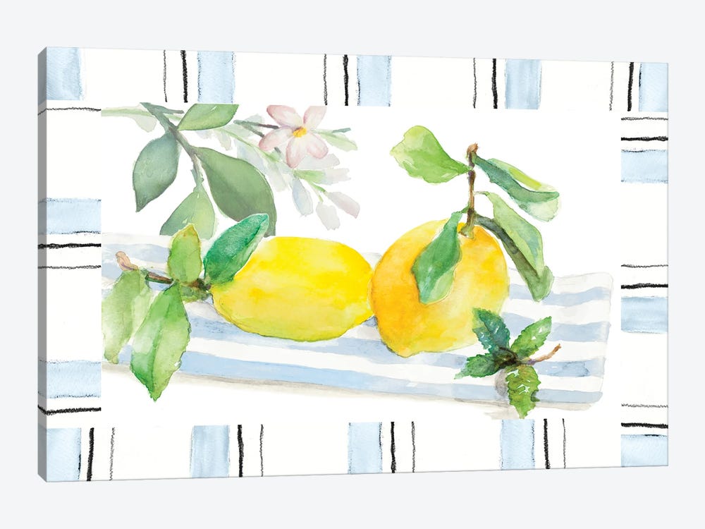 Spring Citron by Lanie Loreth 1-piece Canvas Artwork