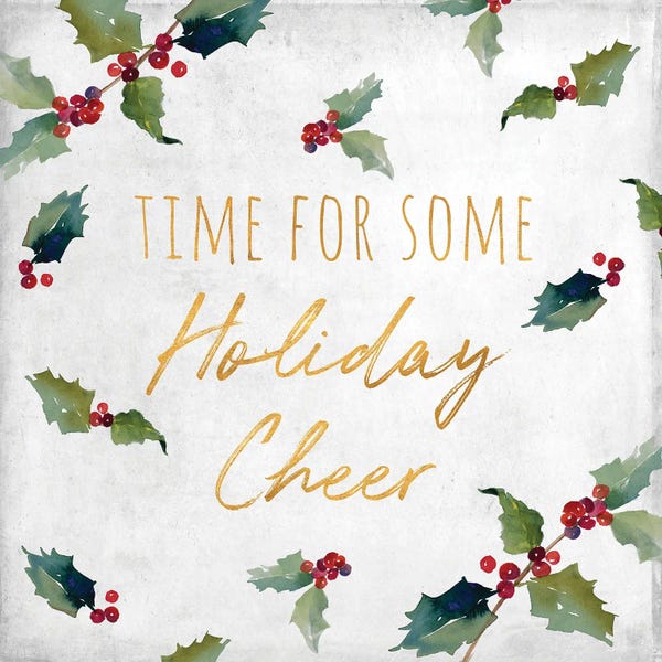 Christmas Signs & Sentiments: Time For Some Holiday Cheer by Lanie Loreth