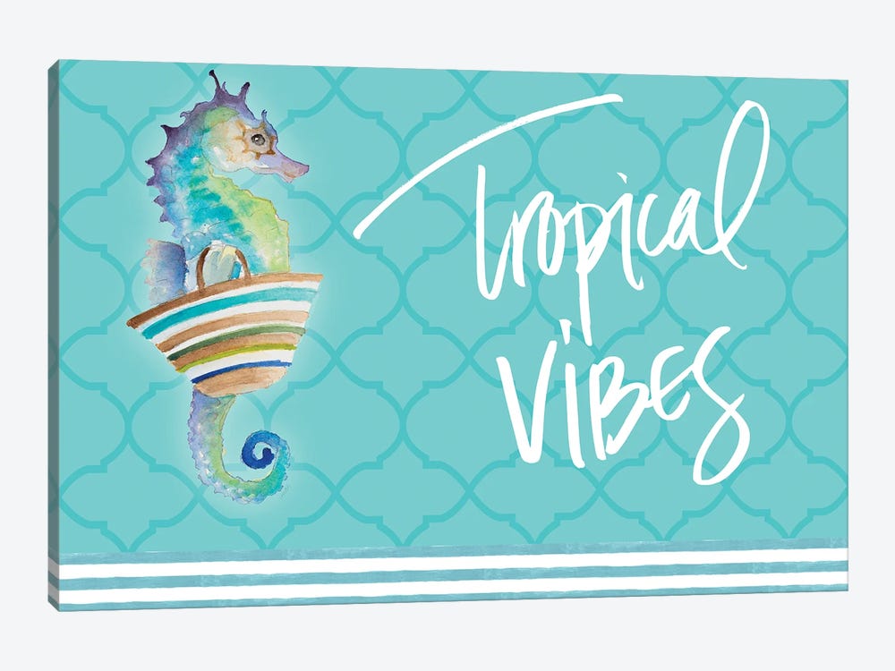 Tropical Vibes by Lanie Loreth 1-piece Art Print