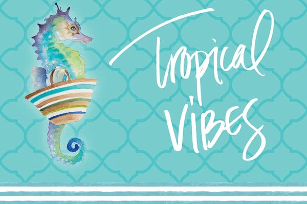Seahorses: Tropical Vibes by Lanie Loreth