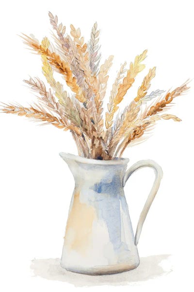 Grasses: Wheat in Pitcher by Lanie Loreth
