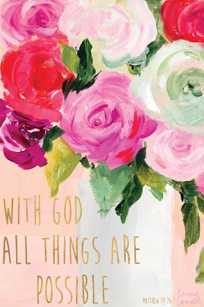 Bible Verses: With God by Lanie Loreth