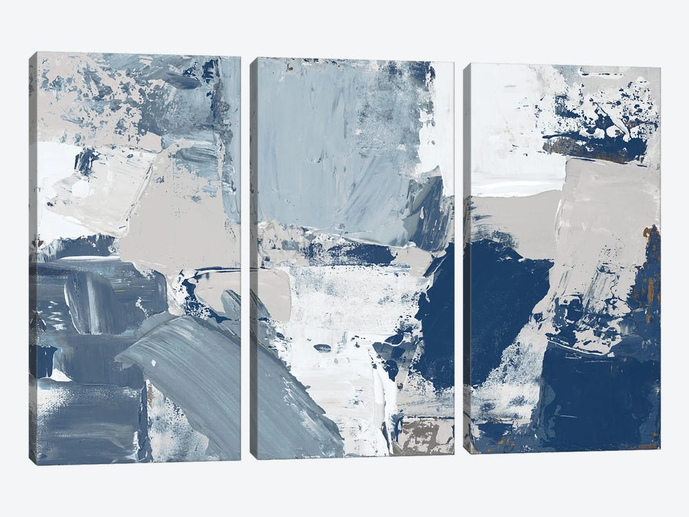 Blue Combo by Lanie Loreth 3-piece Canvas Art Print