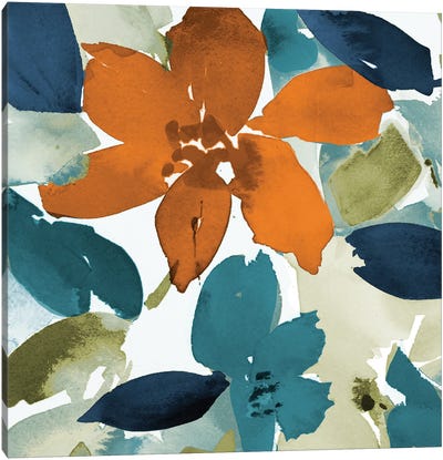 Contemporary Blooms Canvas Art Print - Lanie Loreth