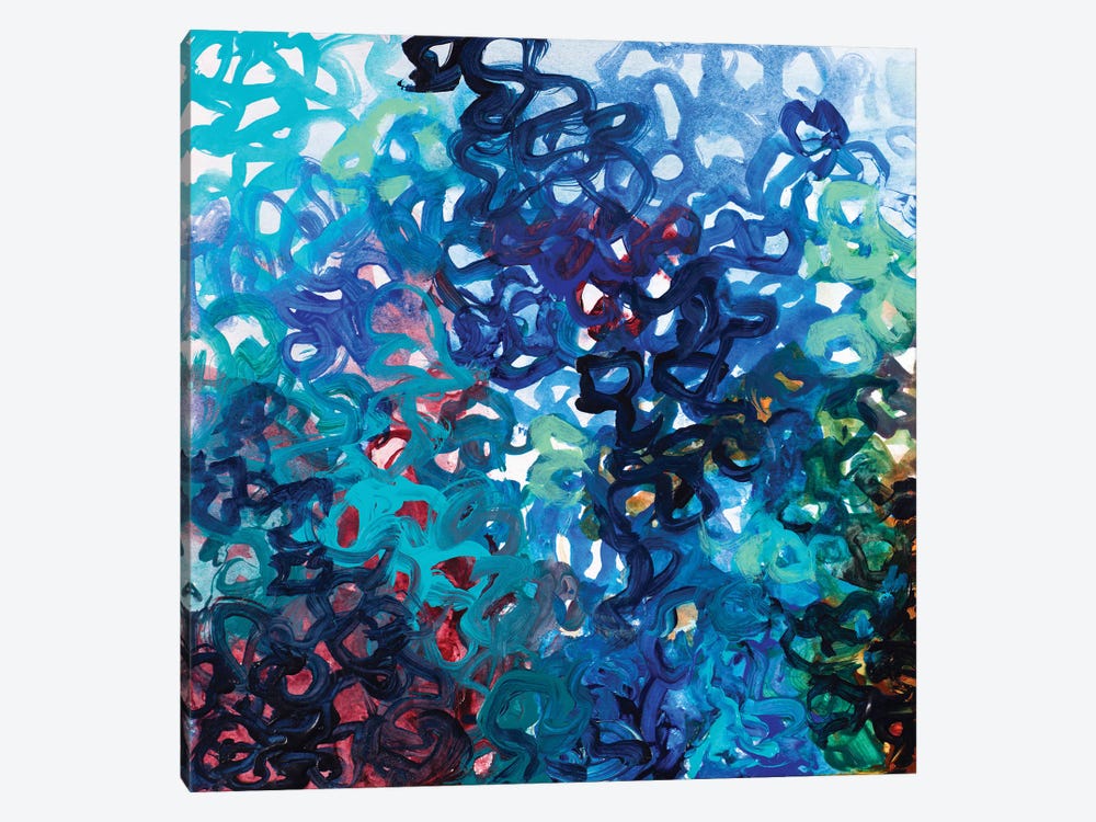 Continuous Color Creates by Lanie Loreth 1-piece Canvas Artwork