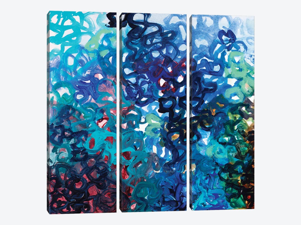 Continuous Color Creates by Lanie Loreth 3-piece Canvas Art