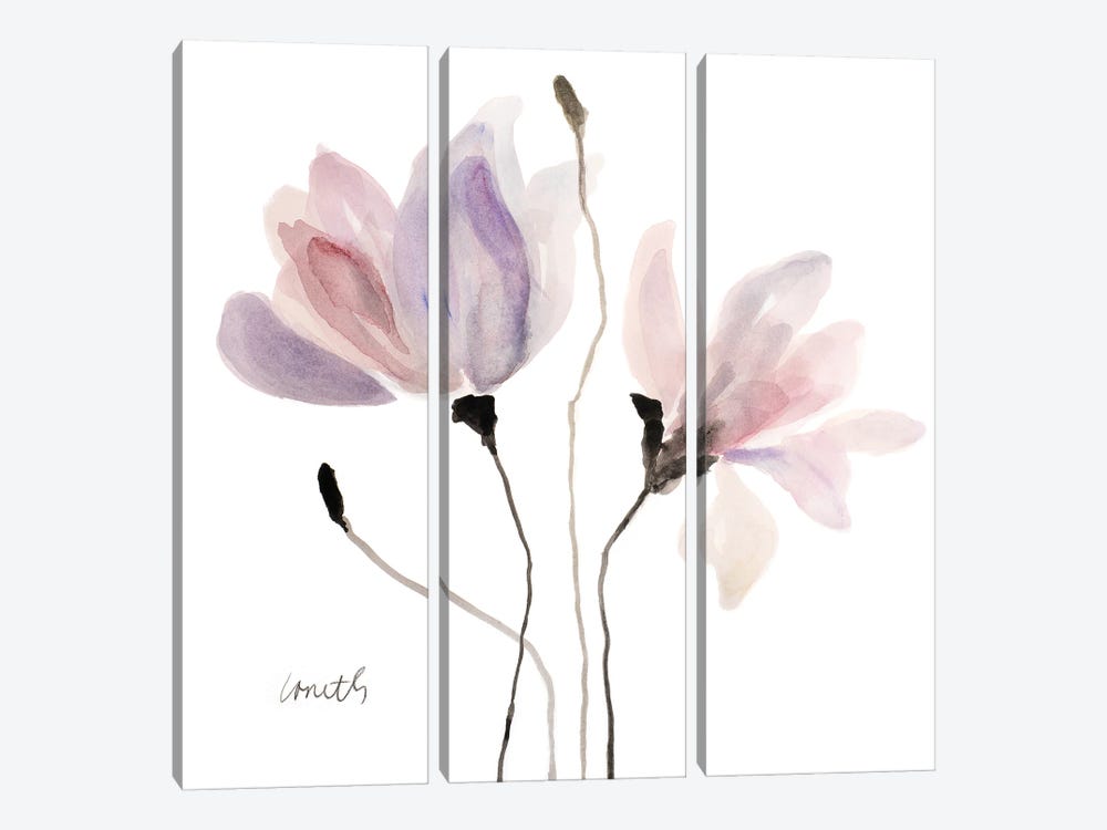 Floral Sway I by Lanie Loreth 3-piece Canvas Print