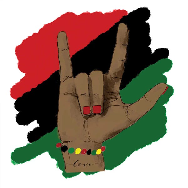 Lanie Loreth: Love Hand Sign by Lanie Loreth
