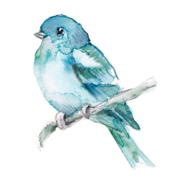 Lanie Loreth: Spring Blue Bird II by Lanie Loreth