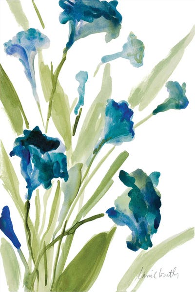 Lanie Loreth: Teal Belles II by Lanie Loreth