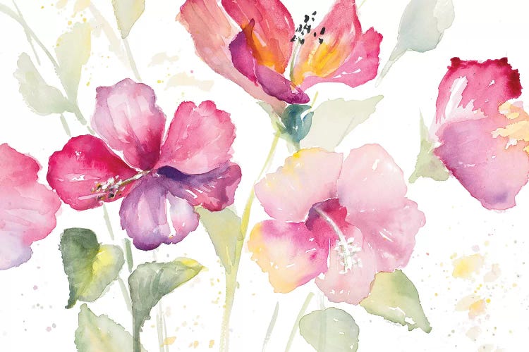 Heavenly Hibiscus Canvas Print by Lanie Loreth | iCanvas