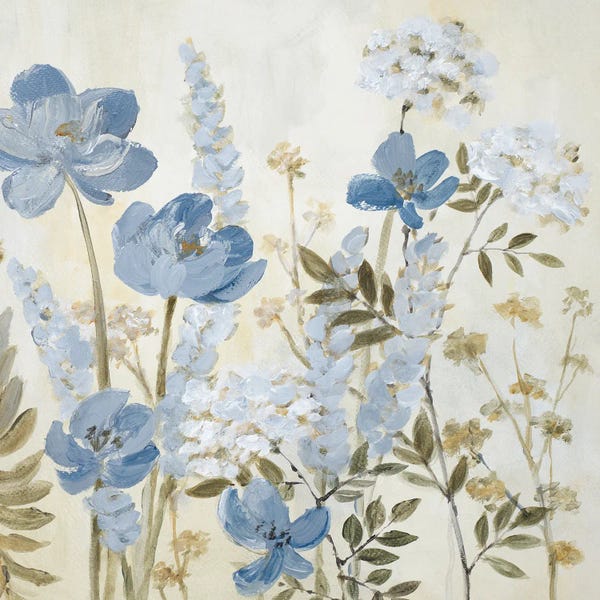 Peace In The Blue Garden I
