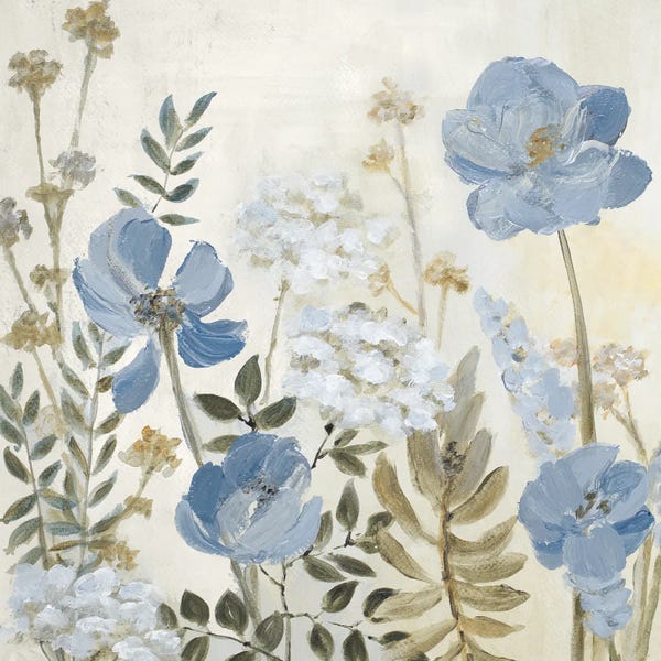 Peace In The Blue Garden II