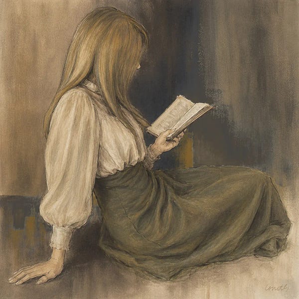 Lanie Loreth: Reading Woman by Lanie Loreth