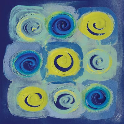 Indigo Modern Joy II by Lanie Loreth canvas print