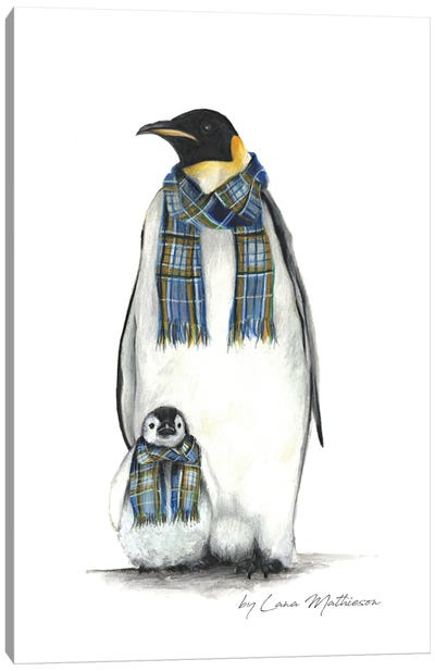 The Antarctic Clan Canvas Art Print - Lana Mathieson