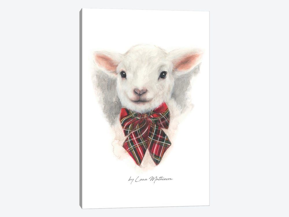 Wee Lamb by Lana Mathieson 1-piece Art Print