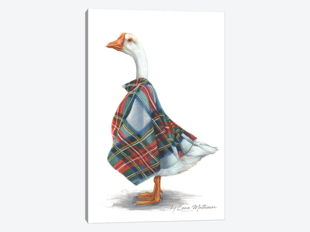 Dame Goose Of Glenfinnan by Lana Mathieson 1-piece Canvas Artwork