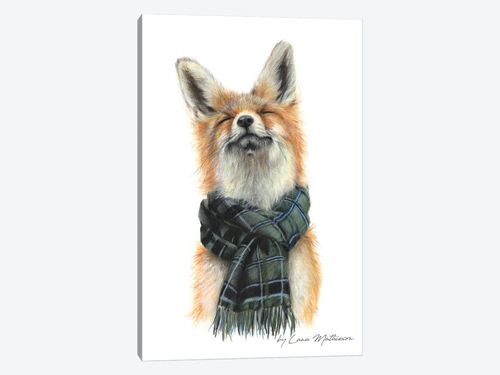 Foxy In Fort William by Lana Mathieson 1-piece Canvas Art