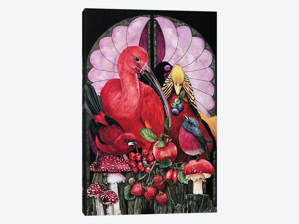 Red Harvest by Lisa Lennon 1-piece Art Print