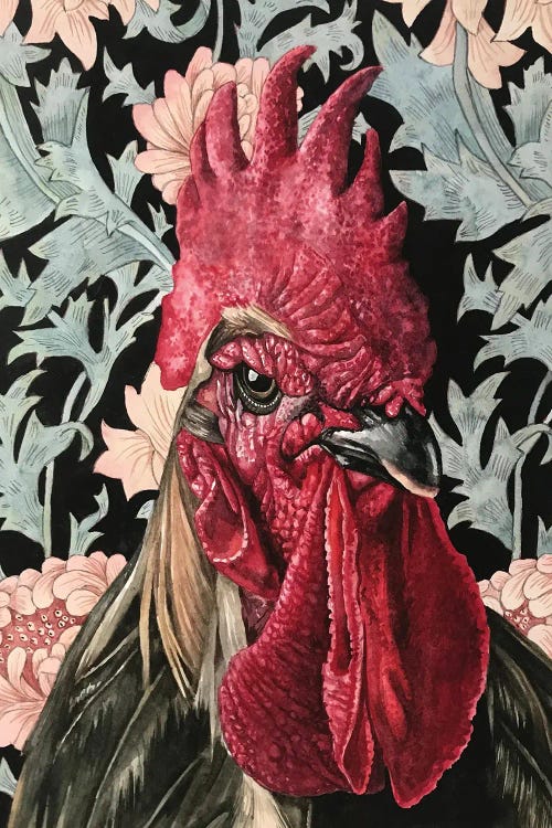 Rooster by Lisa Lennon wall art