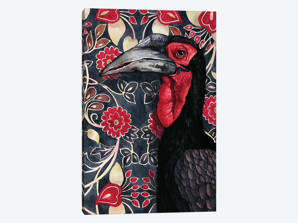 Ground Hornbill by Lisa Lennon 1-piece Canvas Art