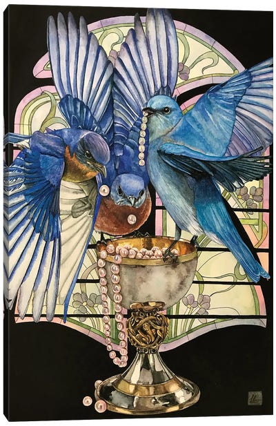 The Chalice Canvas Art Print - Lisa Lennon