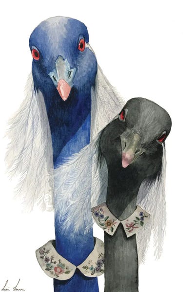 Sisters by Lisa Lennon canvas print