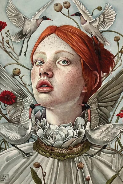 Abigail by Lisa Lennon canvas print