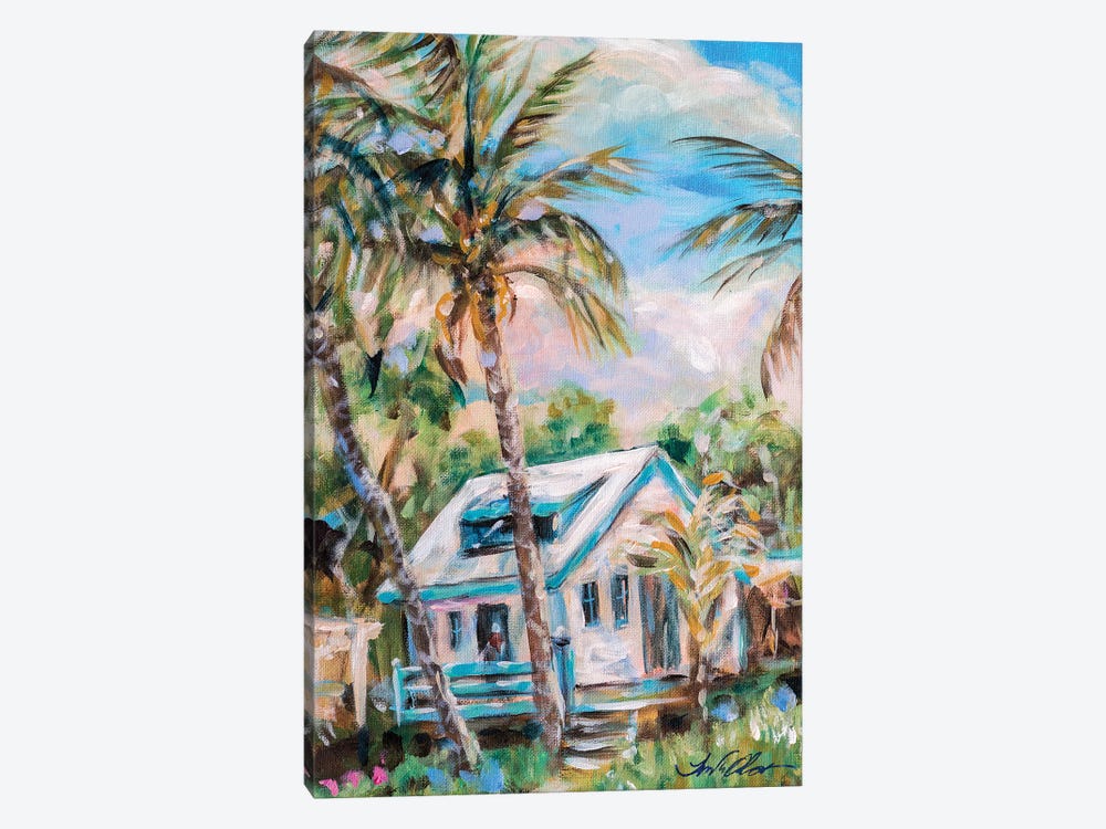 Hopetown Guest House by Linda Olsen 1-piece Canvas Print