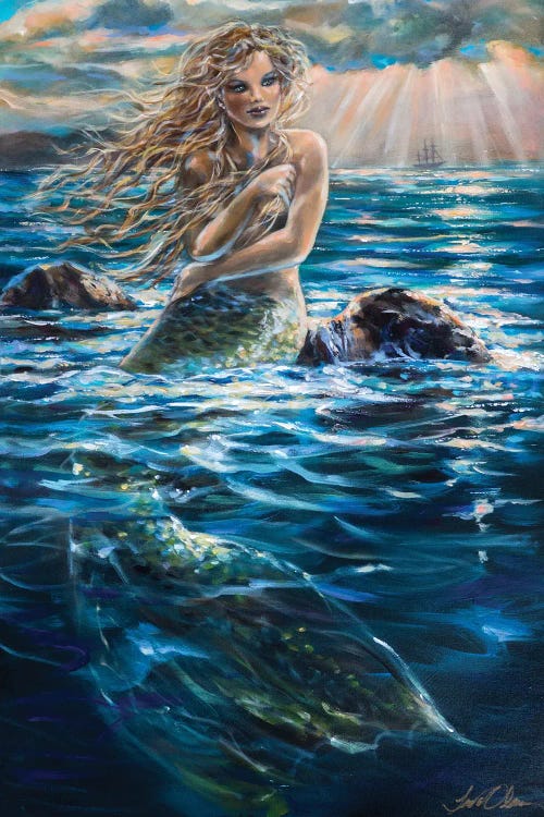 A Ship In The Distance by Linda Olsen wall art
