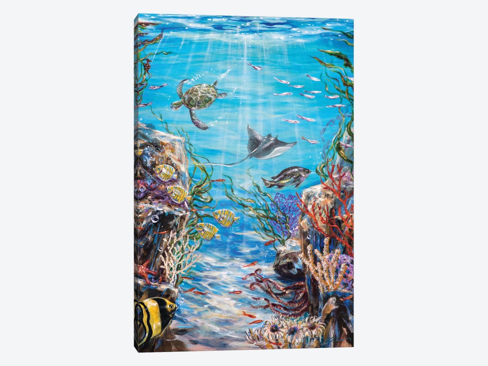 Underwater Dream by Linda Olsen 1-piece Canvas Print