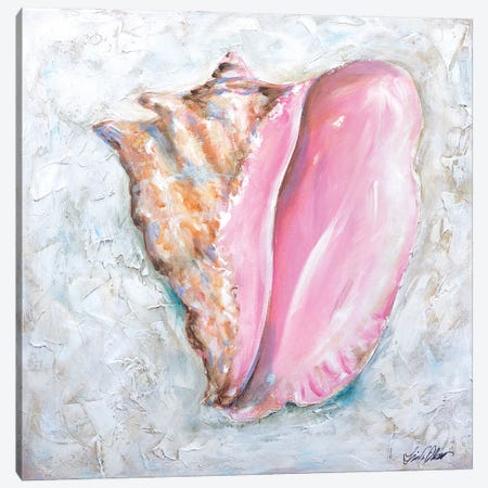 Queen Conch Canvas Print #LNO134} by Linda Olsen Canvas Wall Art