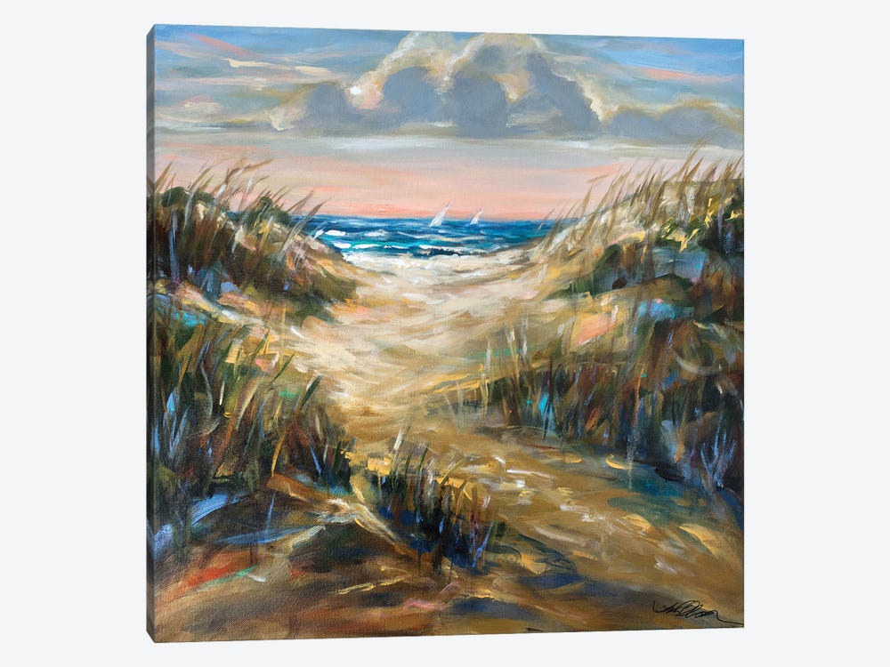 Dunes Afternoon by Linda Olsen 1-piece Canvas Print