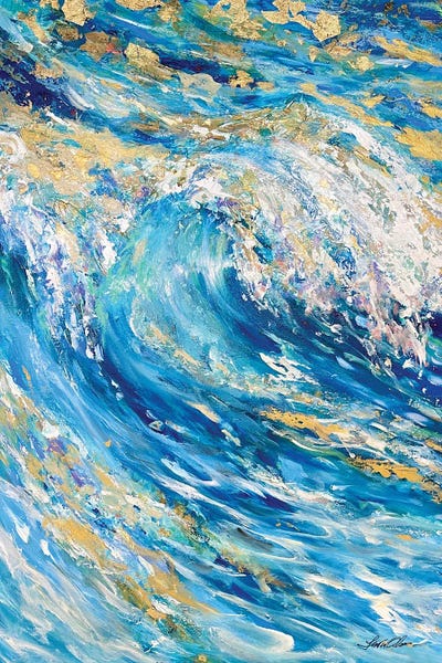 Linda Olsen: Golden Wave by Linda Olsen