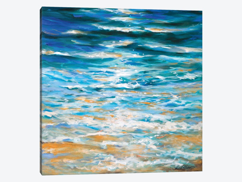 Edge Of Tide by Linda Olsen 1-piece Canvas Artwork