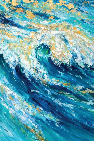Ocean Blues: Enticing Wave by Linda Olsen