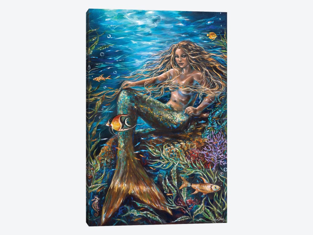 Sea Jewels II by Linda Olsen 1-piece Canvas Wall Art