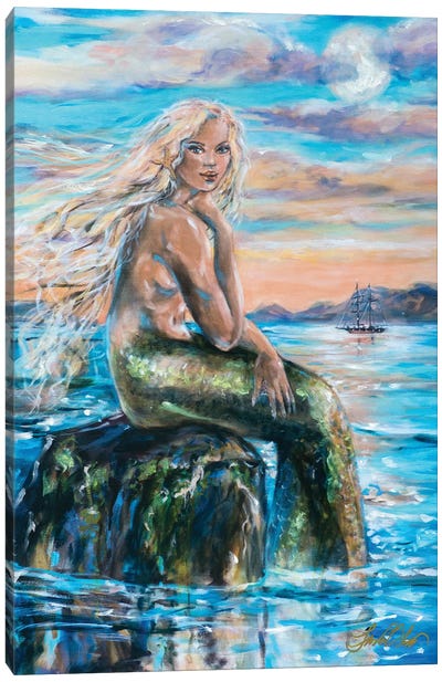 Sirena Canvas Art Print - Linda Olsen