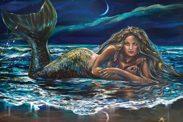 Linda Olsen: Under A Crescent Moon by Linda Olsen