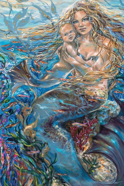 Linda Olsen: Underwater Madonna by Linda Olsen