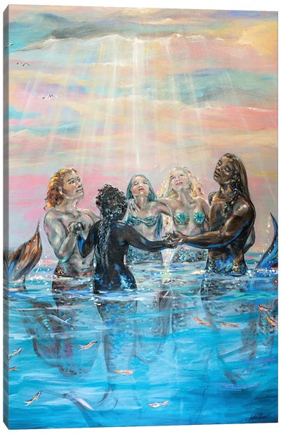 Healing Canvas Art Print - Linda Olsen