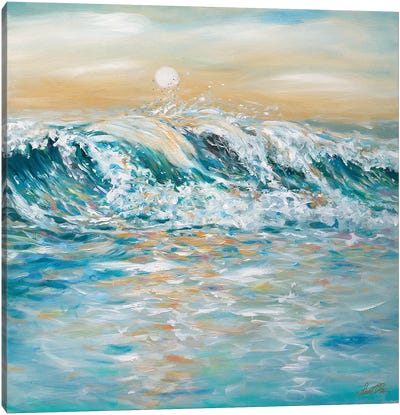 Sea Spray Canvas Art Print - Linda Olsen