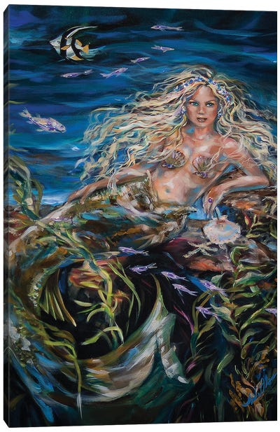 Recognition Canvas Art Print - Mermaid Art