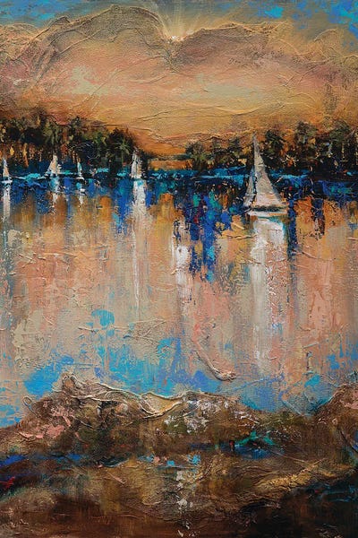 End Of The Race by Linda Olsen framed wall art