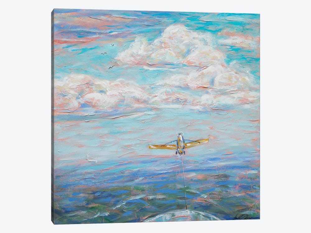 Getting A Tow by Linda Olsen 1-piece Canvas Art Print