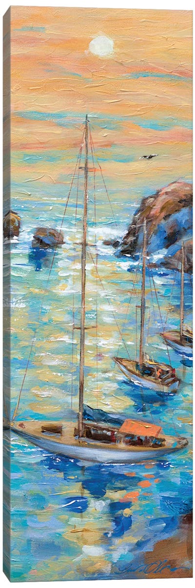 Little Harbor Canvas Art Print - Harbor & Port Art