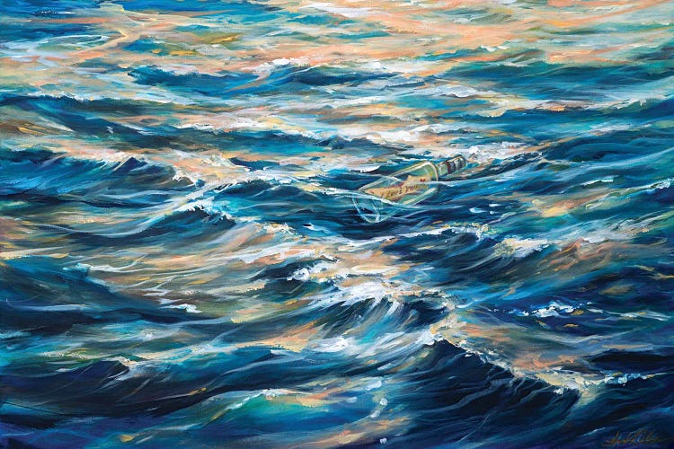 Message In A Bottle by Linda Olsen wall art