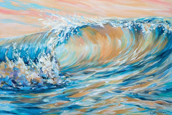 Linda Olsen: Morning Wave by Linda Olsen