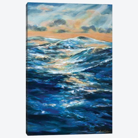Calm Before Storm Canvas Print #LNO6} by Linda Olsen Art Print